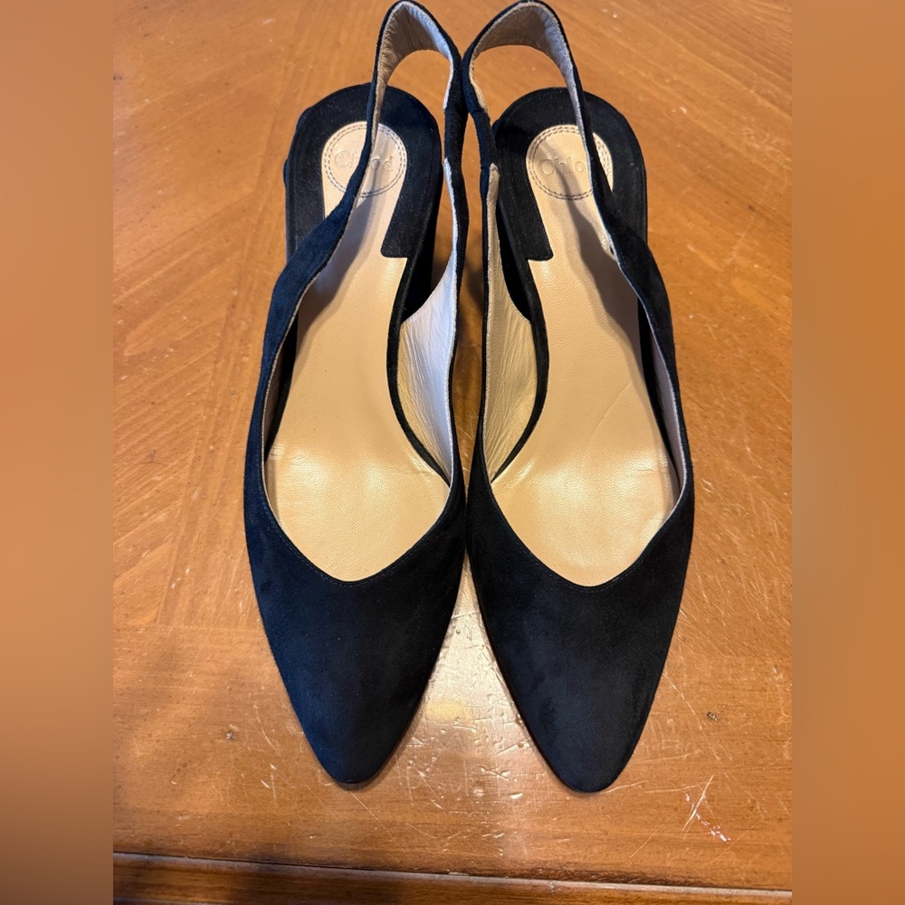 Chloe Laurena Slingback Heels